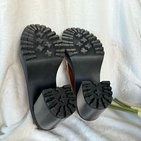 Brown Patent Leather Loafers - Picture 6 of 9